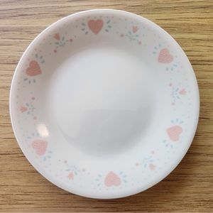 CORELLE BREAD/SALAD PLATES IN THE
"FOREVER YOURS" PATTERN